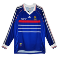 France 1998 Men's Home Retro Long Sleeve Shirt