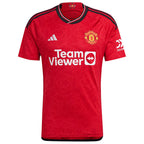 MOUNT #7 Manchester United 23/24 Stadium Men's Home Shirt - Man United Font