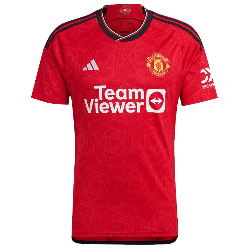 MOUNT #7 Manchester United 23/24 Stadium Men's Home Shirt - Man United Font