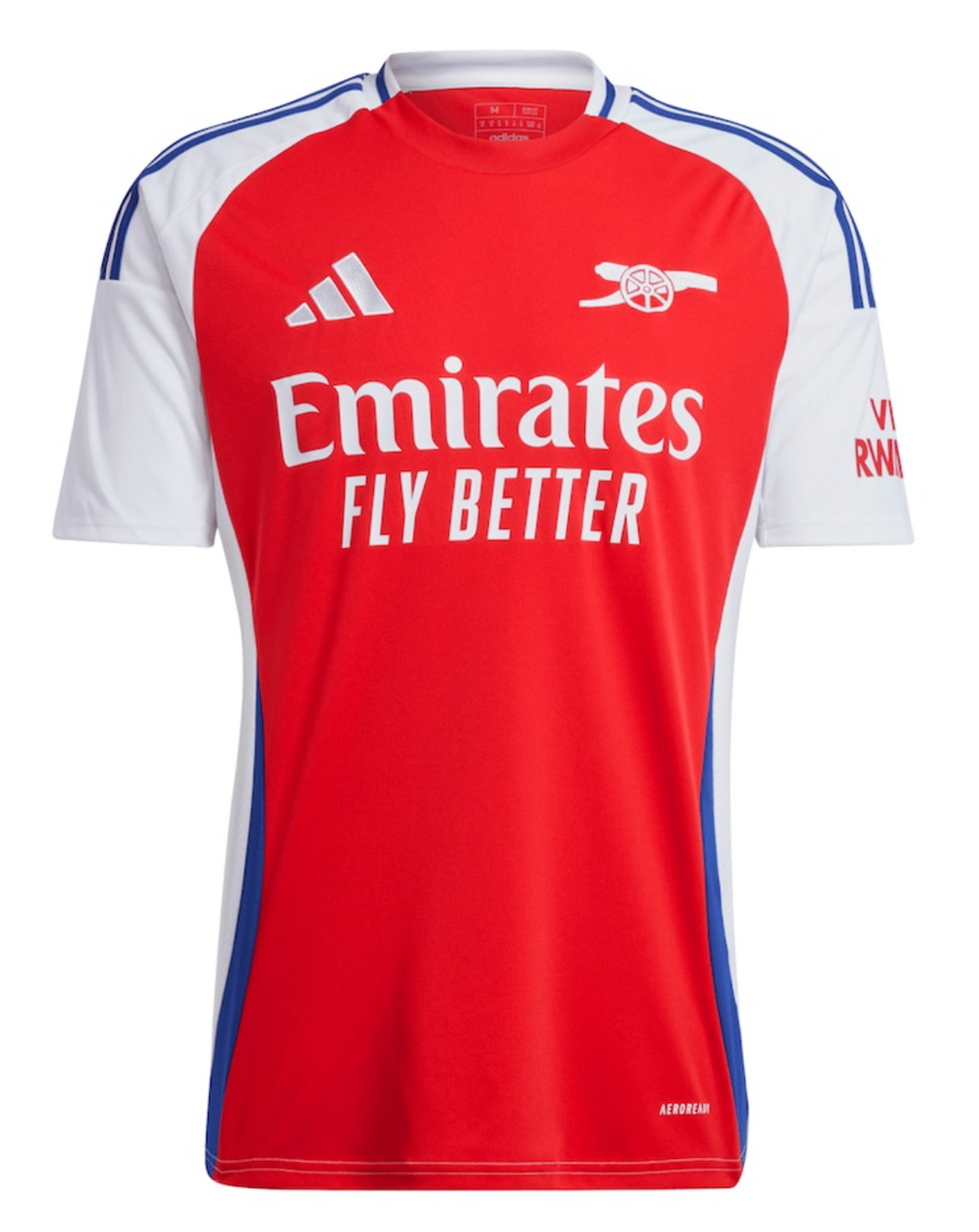 ØDEGAARD #8 Arsenal 24/25 Stadium Men's Home Shirt - PL Font