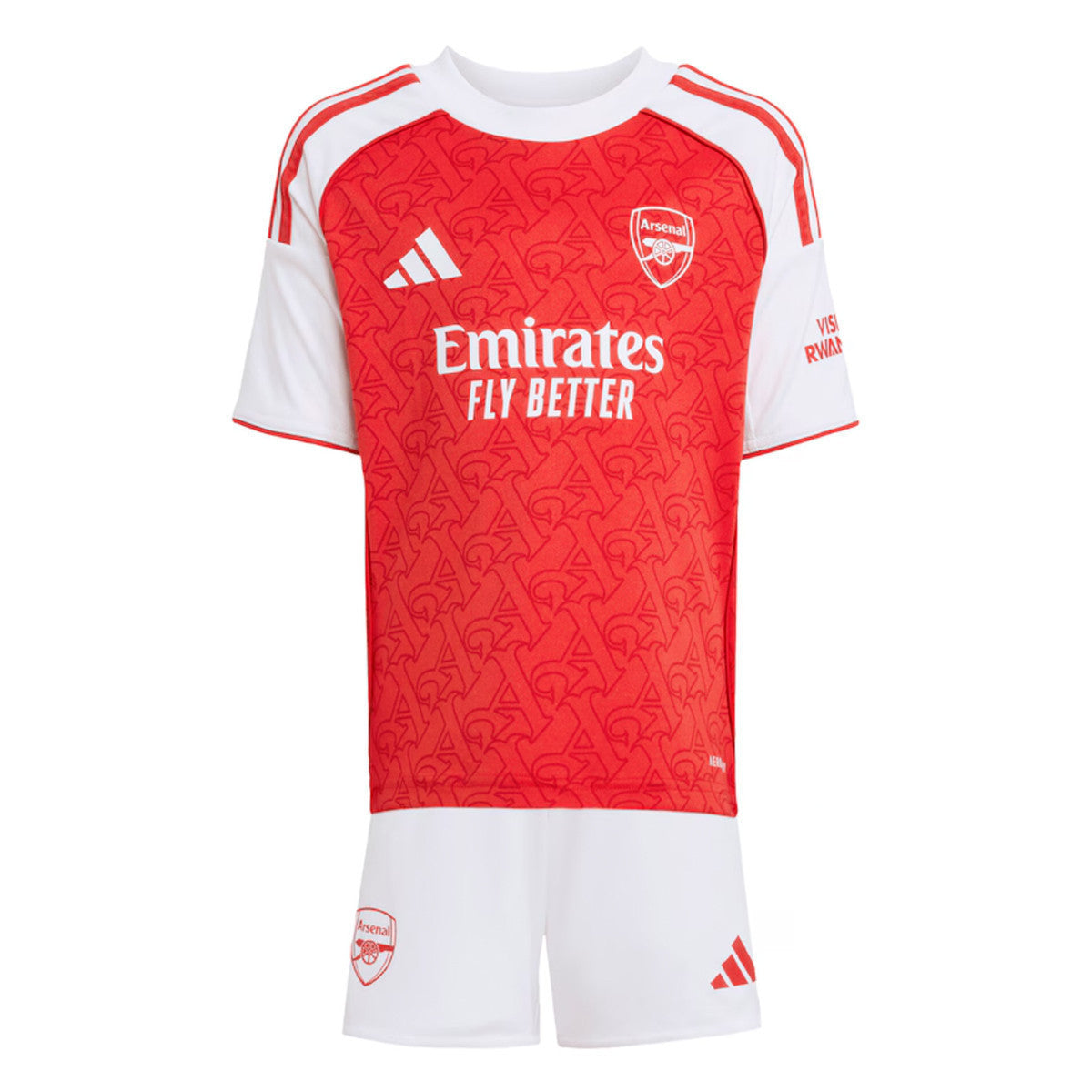 ØDEGAARD #8 Arsenal 25/26 Kid's Home Mini-Kit - PL Font