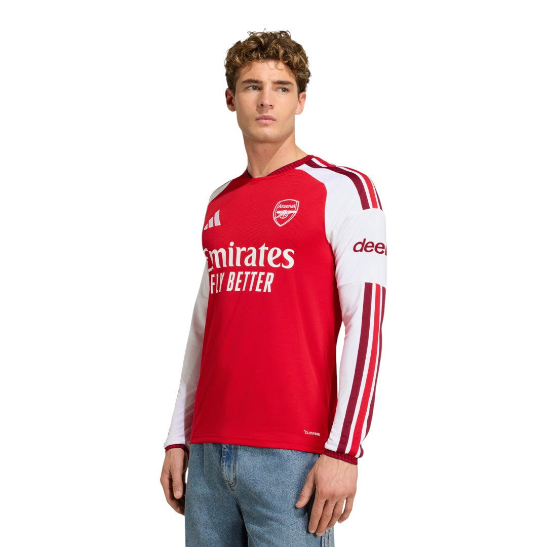 EZE #10 Arsenal 26/27 Men's Home Long Sleeve Shirt - Club Font