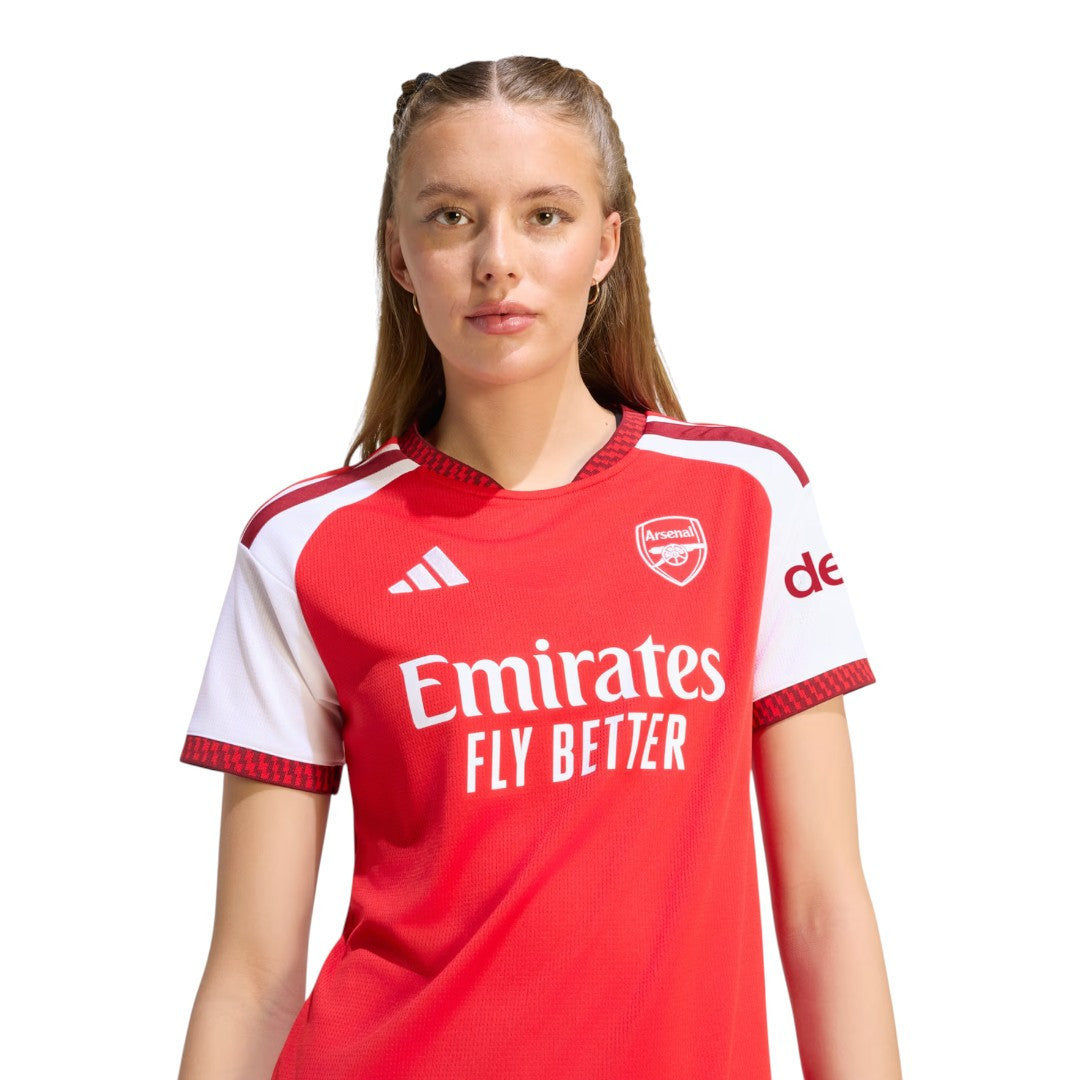 ØDEGAARD #8 Arsenal 26/27 Women's Home Shirt - Club Font