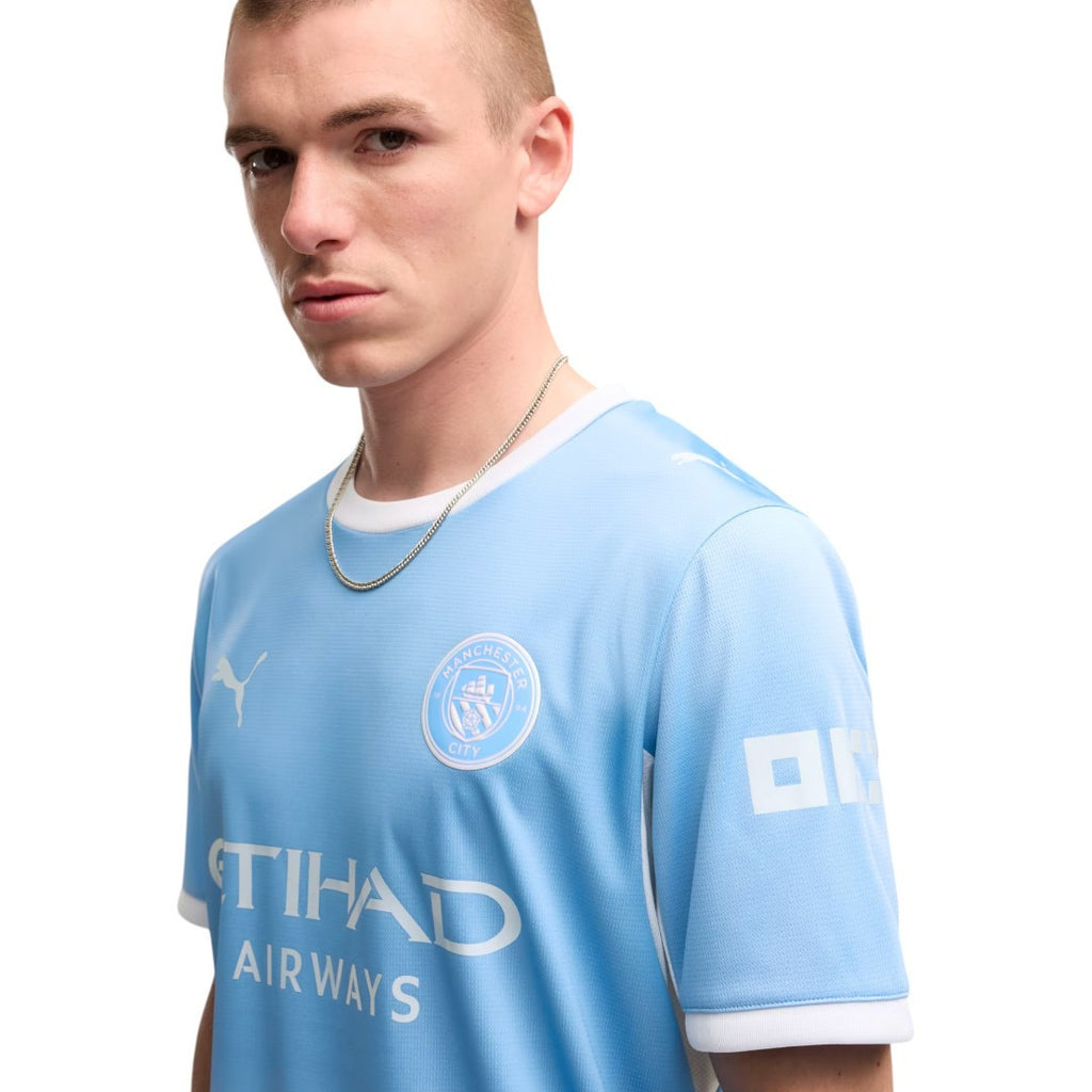 ENZO #17 Manchester City 26/27 Stadium Men's Home Shirt - Club Font