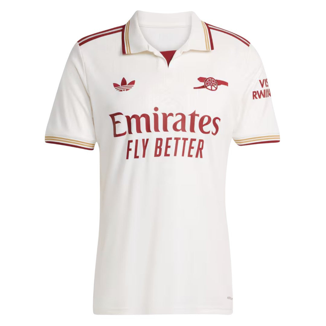 ØDEGAARD #8 Arsenal 25/26 Stadium Men's Third Shirt - Arsenal Font