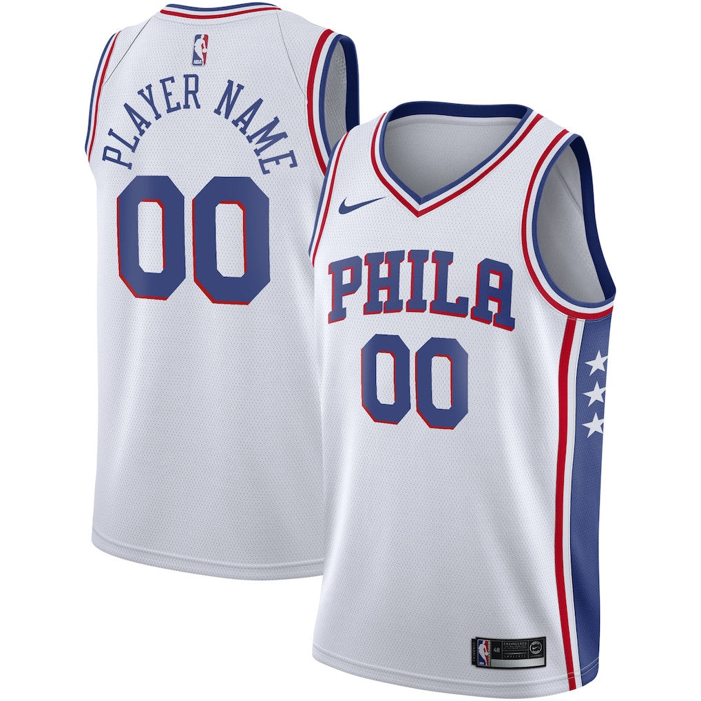 Philadelphia 76ers 26/27 Men's Swingman Custom Jersey - Association