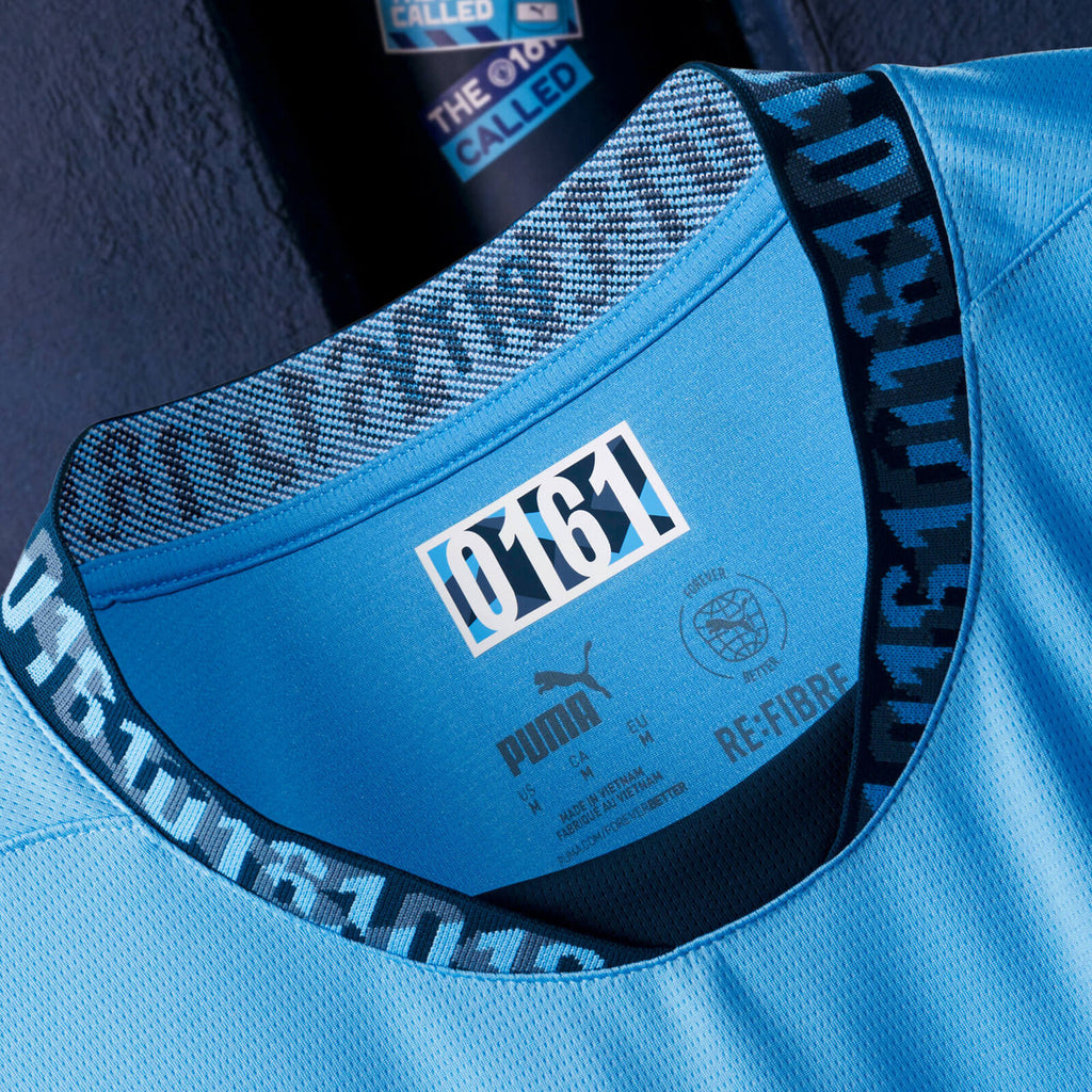 Manchester City 24/25 Kid's Home Shirt and Shorts