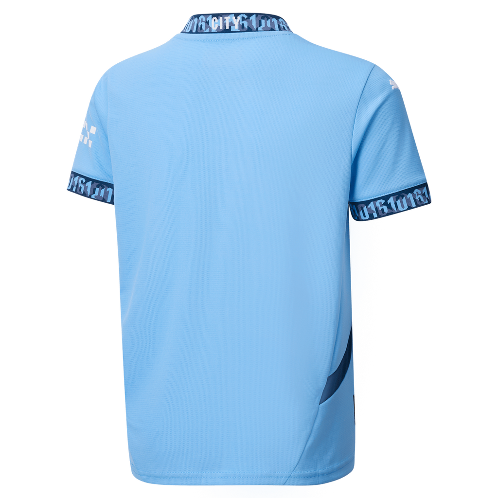 Manchester City 24/25 Kid's Home Shirt and Shorts