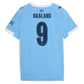 HAALAND #9 Manchester City 25/26 Stadium Men's Home Shirt - Man City Font