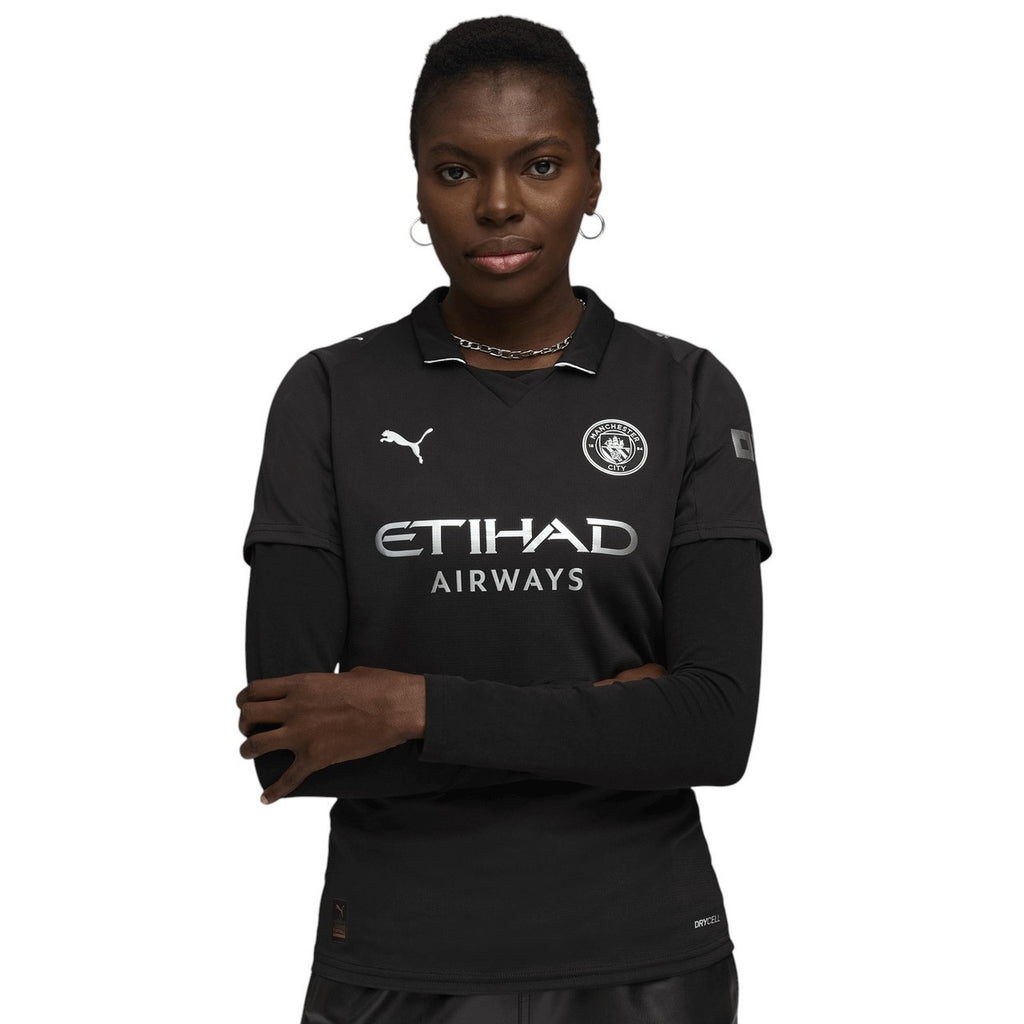 HAALAND #9 Manchester City 25/26 Women's Away Shirt - PL Font
