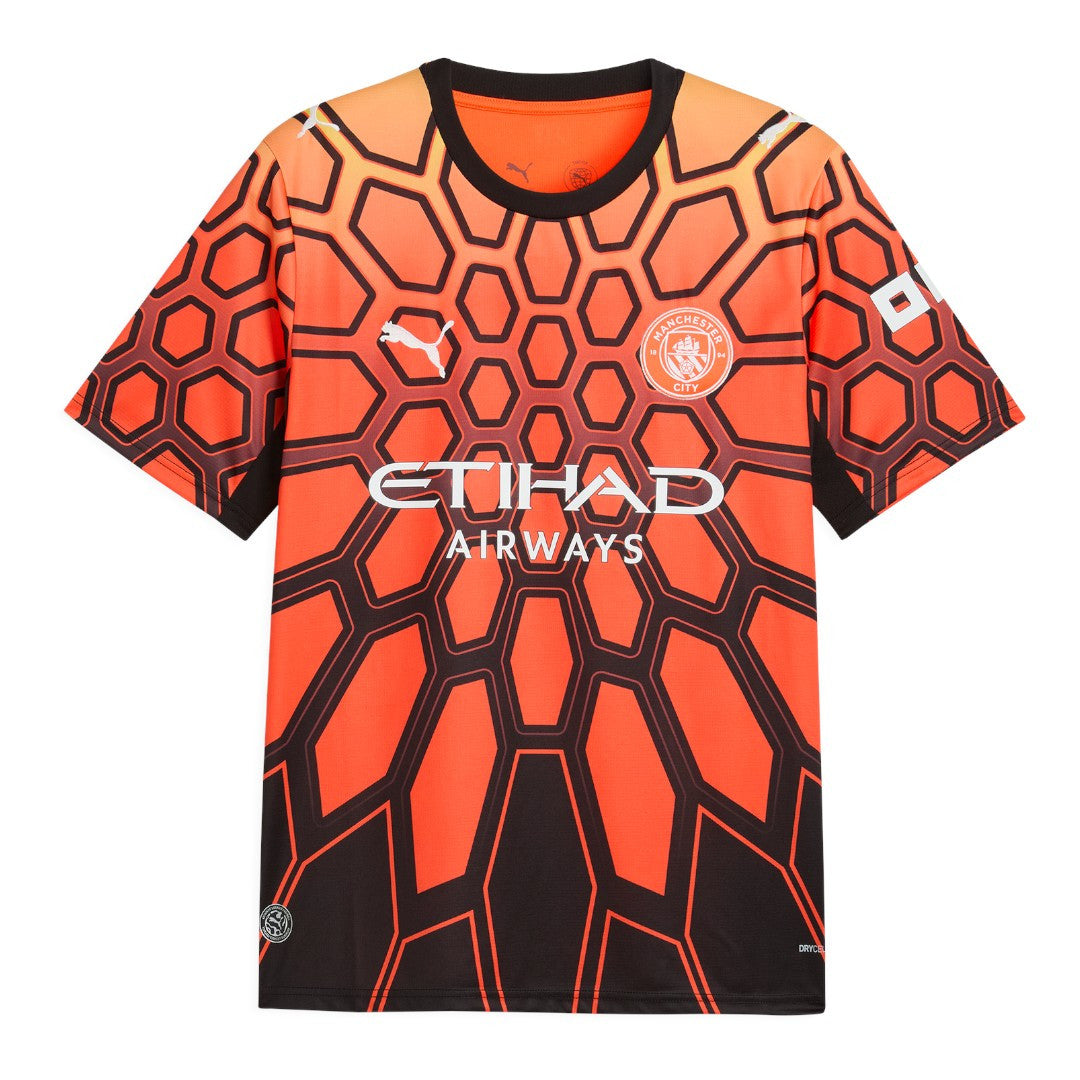 Manchester City 26/27 Kid's Orange Goalkeeper Set