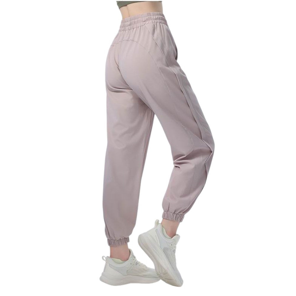Alo Women's Dusty Rose High-Waisted Joggers