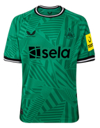 BRUNO G. #39 Newcastle United 23/24 Kid's Away Shirt and Shorts - PL Font