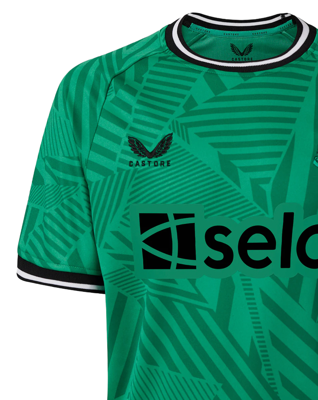 BRUNO G. #39 Newcastle United 23/24 Kid's Away Shirt and Shorts - PL Font