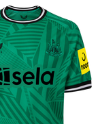 ISAK #14 Newcastle United 23/24 Kid's Away Shirt and Shorts - PL Font