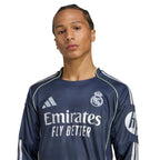 Real Madrid 25/26 Men's Away Long Sleeve Shirt