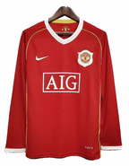 Manchester United 06/07 Men's Home Long Sleeve Retro Shirt
