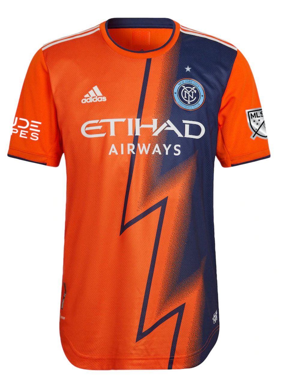 New York City FC 2022 Authentic Men's Away Shirt