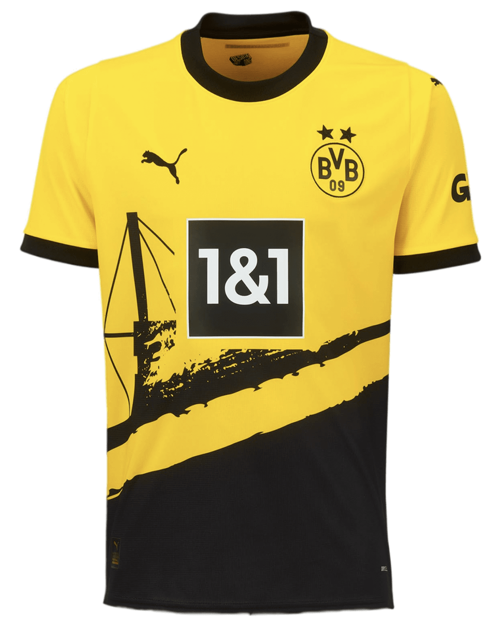 Borussia Dortmund 23/24 Authentic Men's Home Shirt