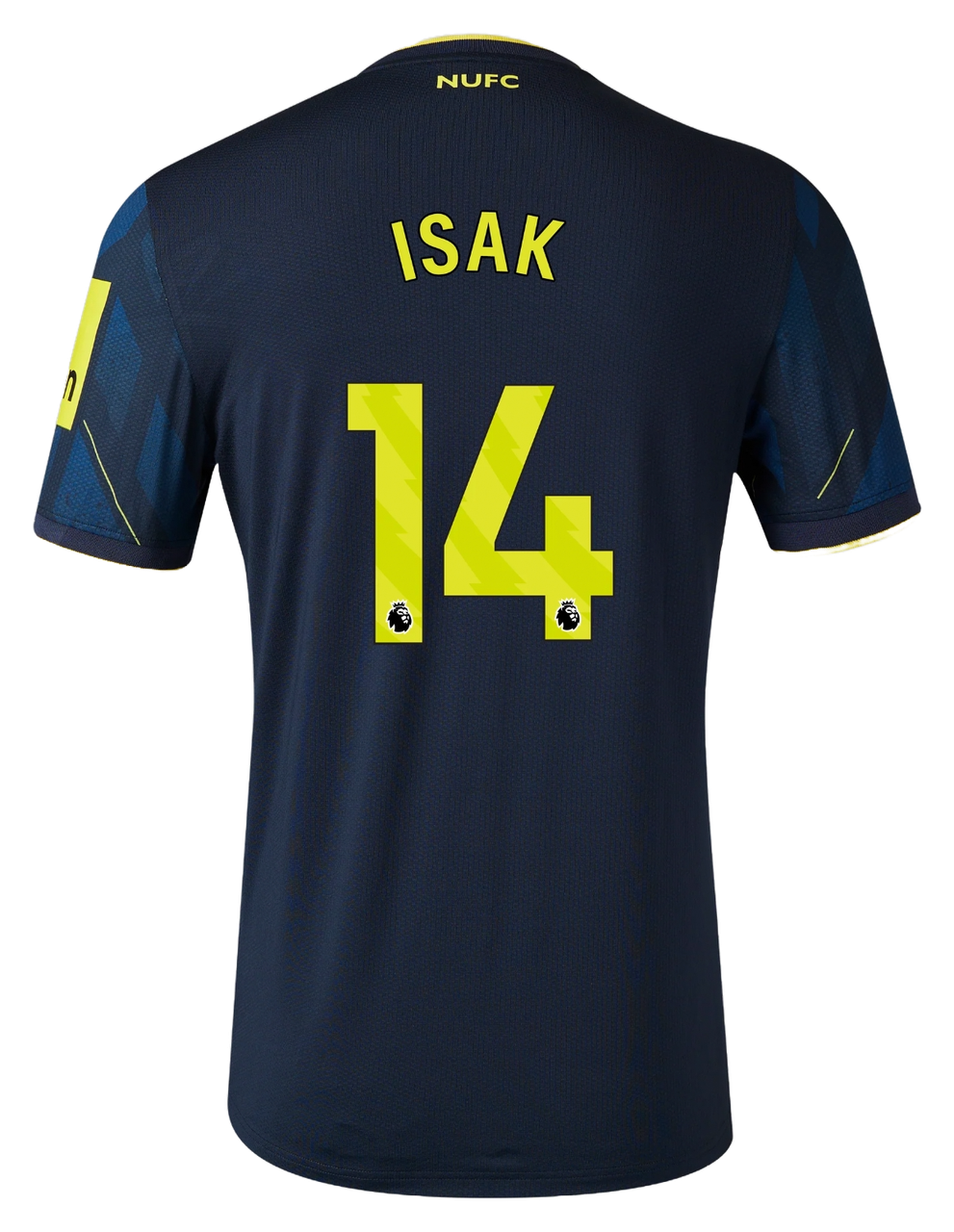 ISAK #14 Newcastle United 23/24 Stadium Men's Third Shirt - PL Font