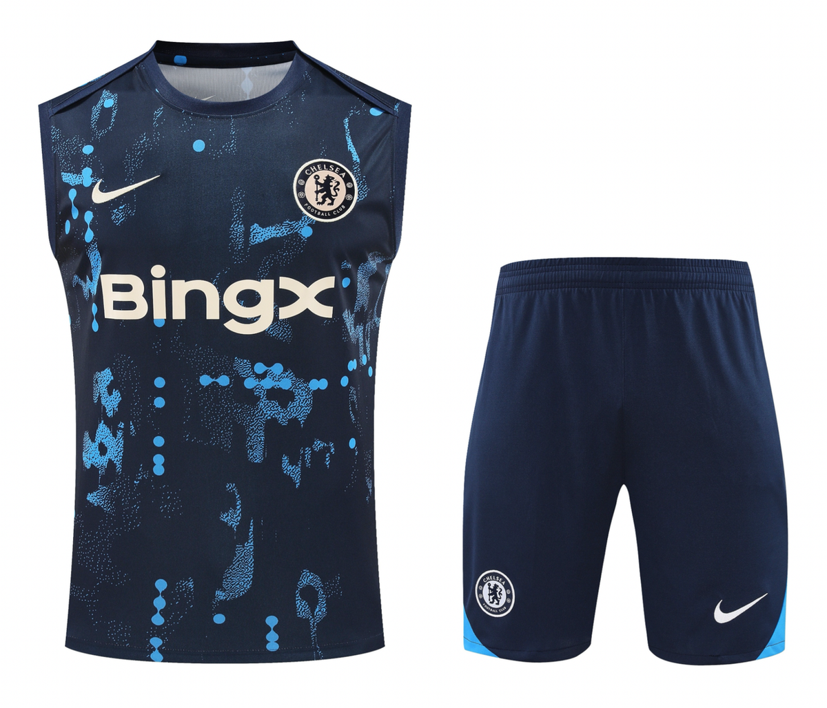 Chelsea 24/25 Men's Navy Pre-Match Training Tank Top