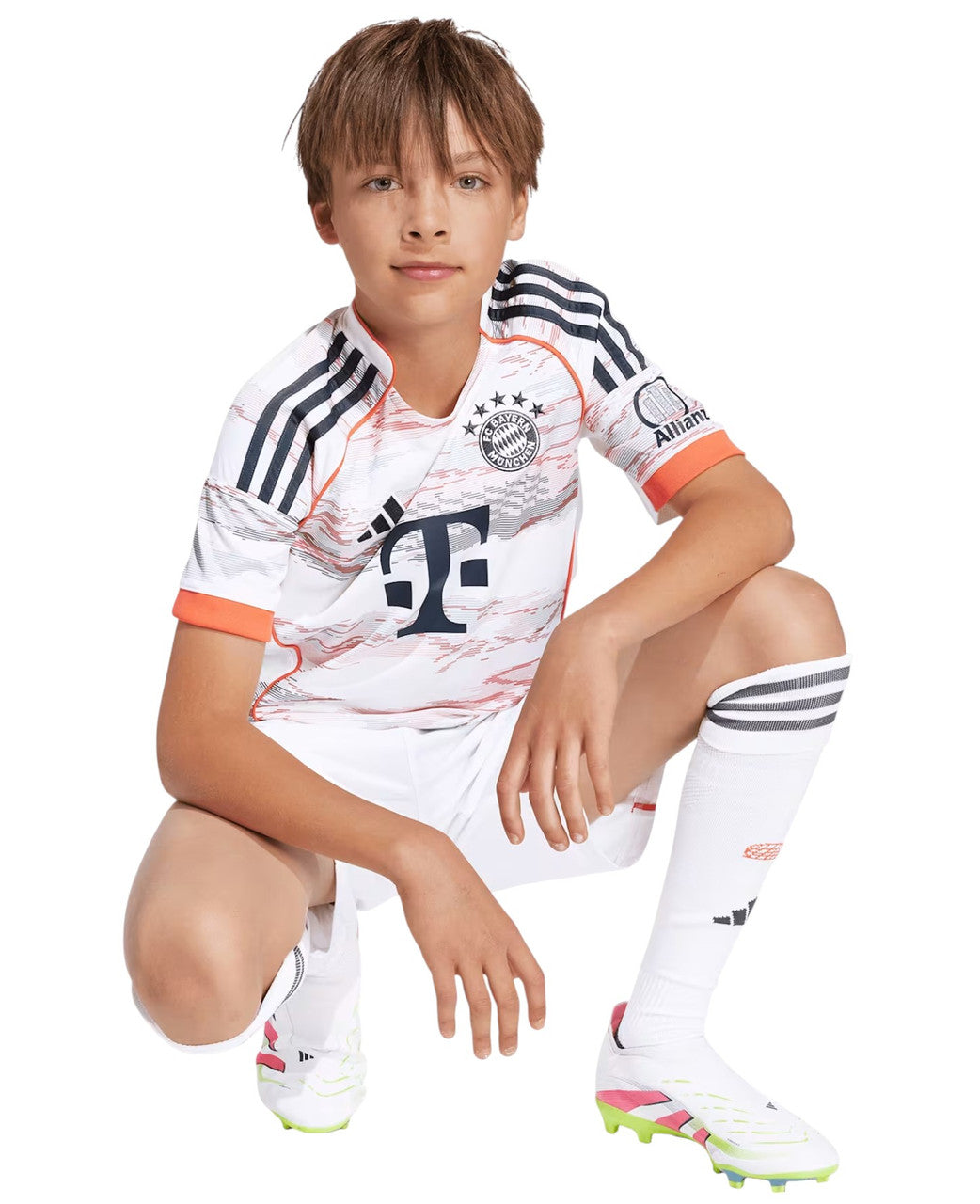 OLISE #17 Bayern Munich 25/26 Kid's Away Mini-Kit