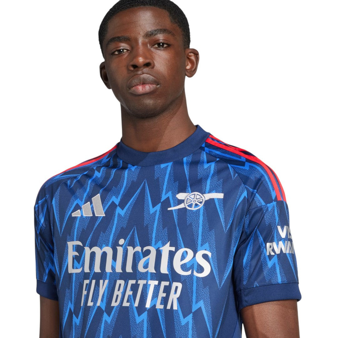 GYÖKERES #14 Arsenal 25/26 Stadium Men's Away Shirt - Arsenal Font