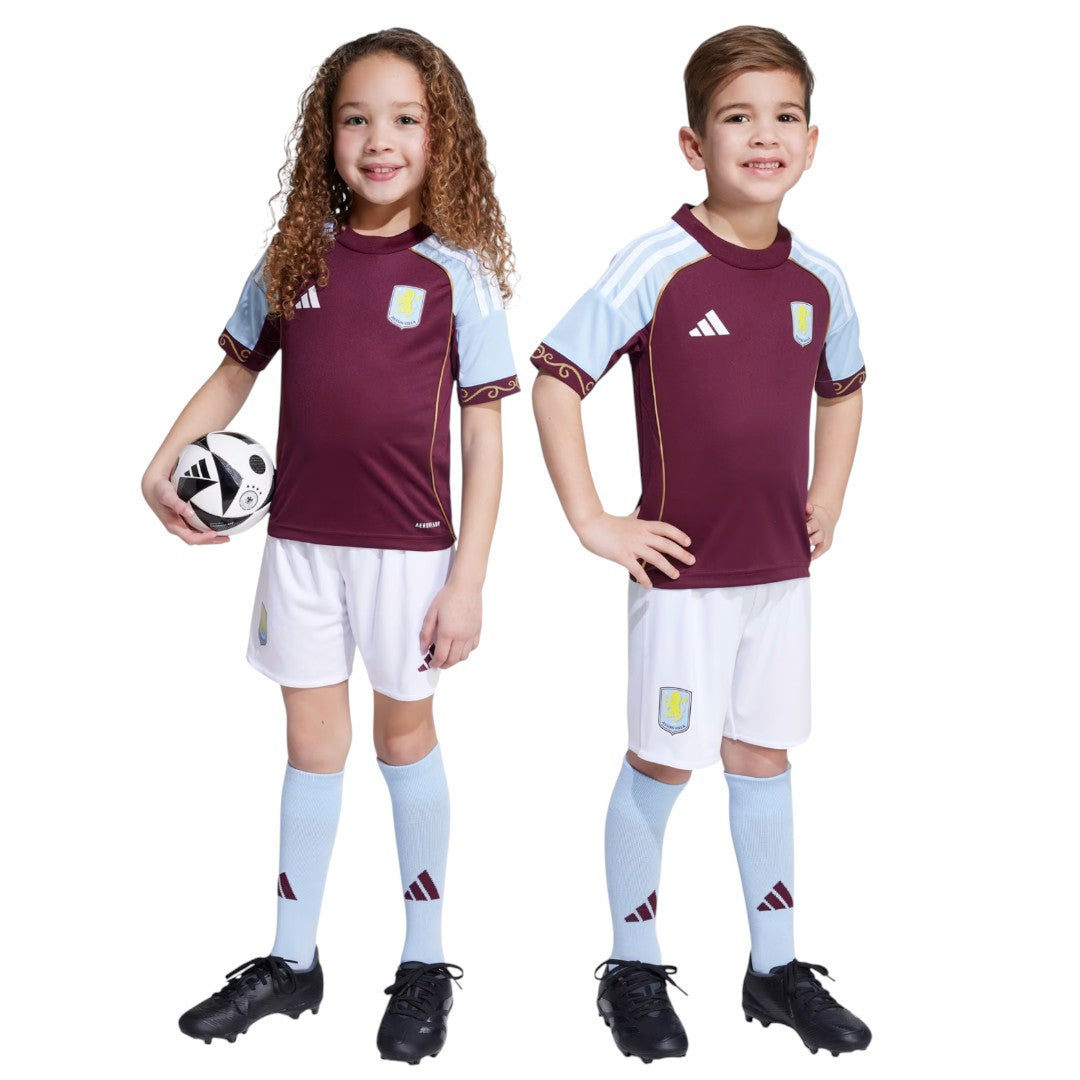 Aston Villa 25/26 Kid's Home Mini-Kit