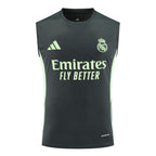 Real Madrid 25/26 Men's Dark Olive Training Tank Top