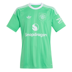 Manchester United 25/26 Kid's Green Goalkeeper Mini-Kit