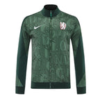 Chelsea 25/26 Men's Green Long Zip Jacket