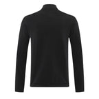 Juventus 25/26 Men's Black Long Zip Windbreaker