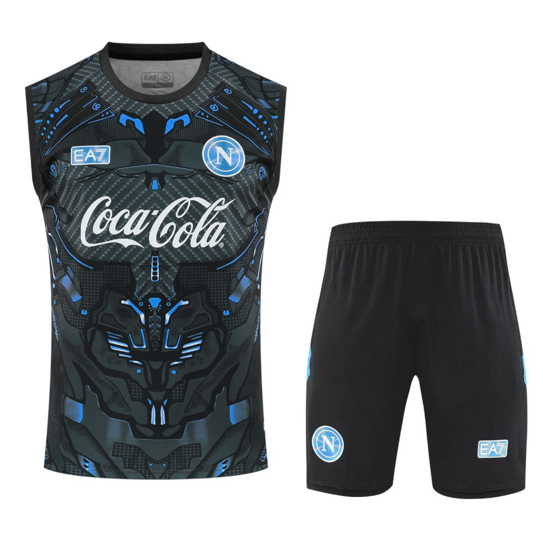 SSC Napoli 25/26 Men's Black Training Tank Top
