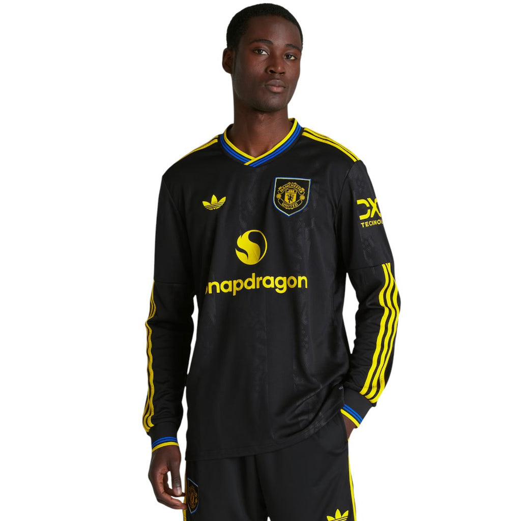 B.FERNANDES #8 Manchester United 25/26 Men's Third Long Sleeve Shirt - PL Font