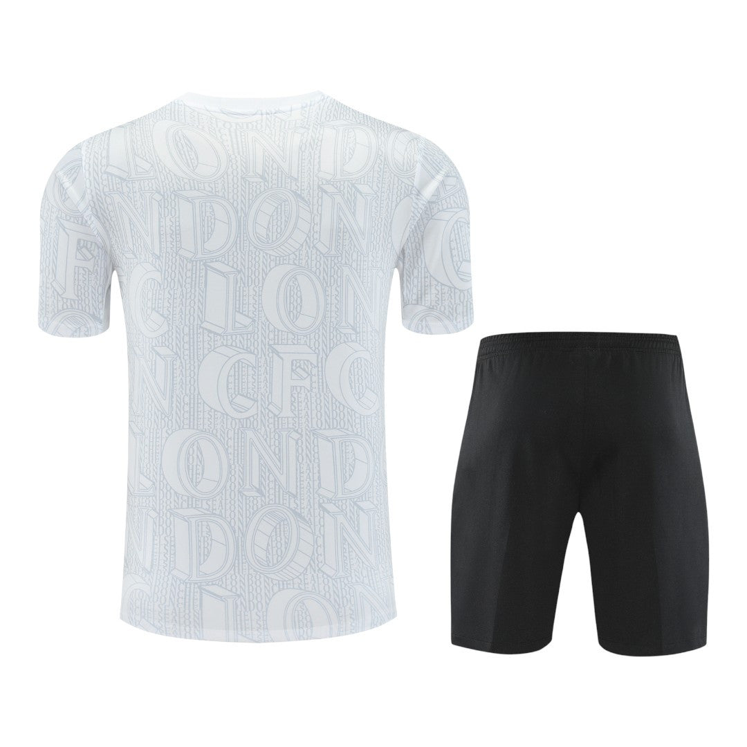 Chelsea 25/26 Men's White Pre-Match Shirt