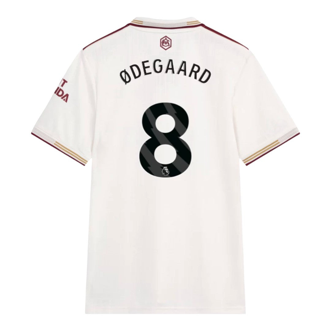 ØDEGAARD #8 Arsenal 25/26 Authentic Men's Third Shirt - PL Font