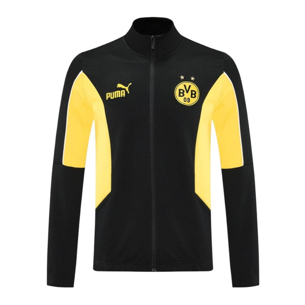 Borussia Dortmund 25/26 Men's Black Long Zip Jacket