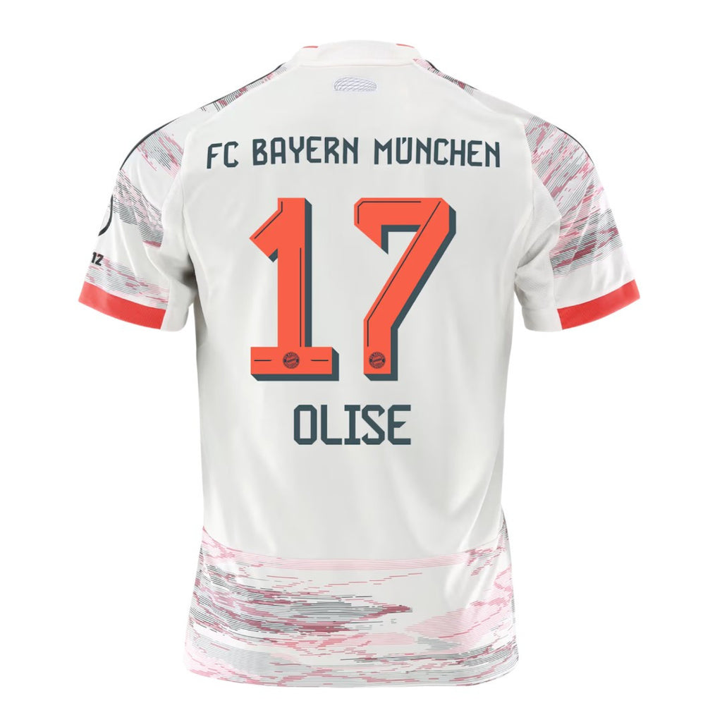 OLISE #17 Bayern Munich 25/26 Kid's Away Mini-Kit