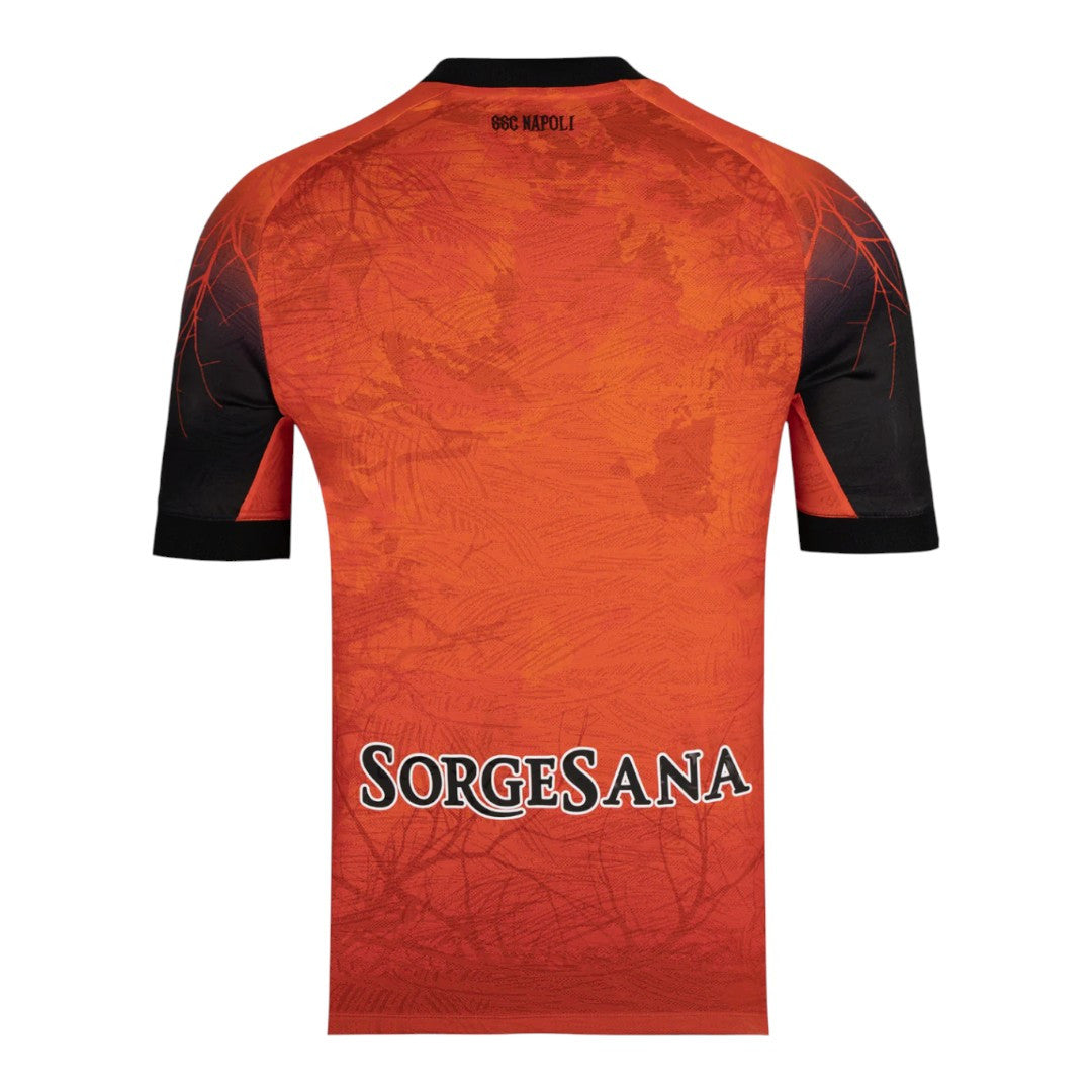 SSC Napoli 25/26 Stadium Men's Orange Halloween Shirt