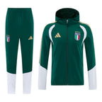 Italy 2026 Men's Green Long Zip Windbreaker