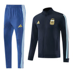Argentina 2026 Men's Black Long Zip Jacket