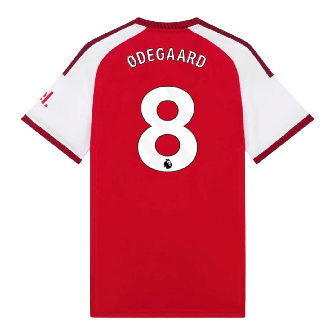 ØDEGAARD #8 Arsenal 26/27 Authentic Men's Home Shirt - PL Font