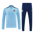 England 2026 Men's Sky Blue Short Zip Tracksuit