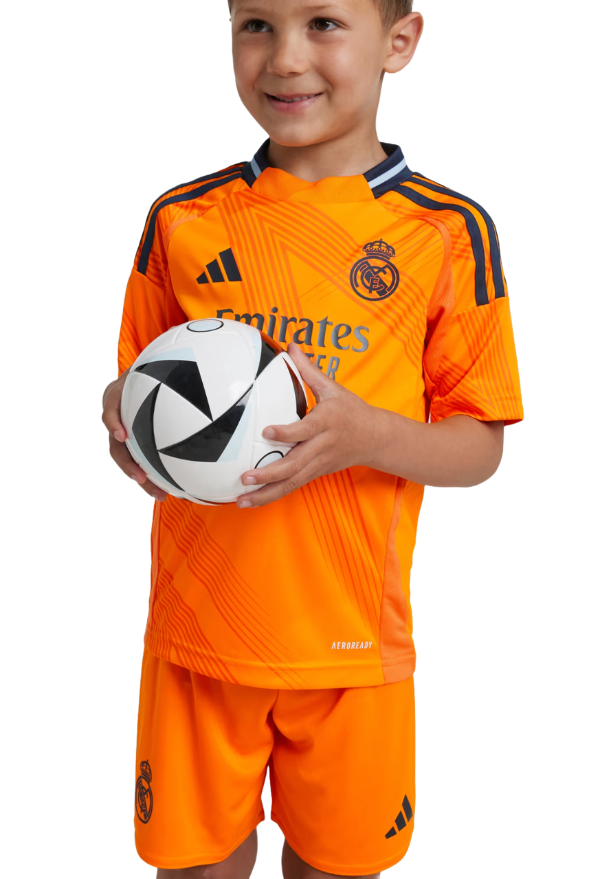 MBAPPÉ #9 Real Madrid 24/25 Kid's Away Shirt and Shorts