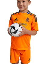 MBAPPÉ #9 Real Madrid 24/25 Kid's Away Shirt and Shorts