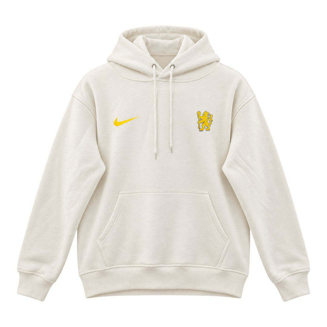 Chelsea 26/27 Men's White Hoodie