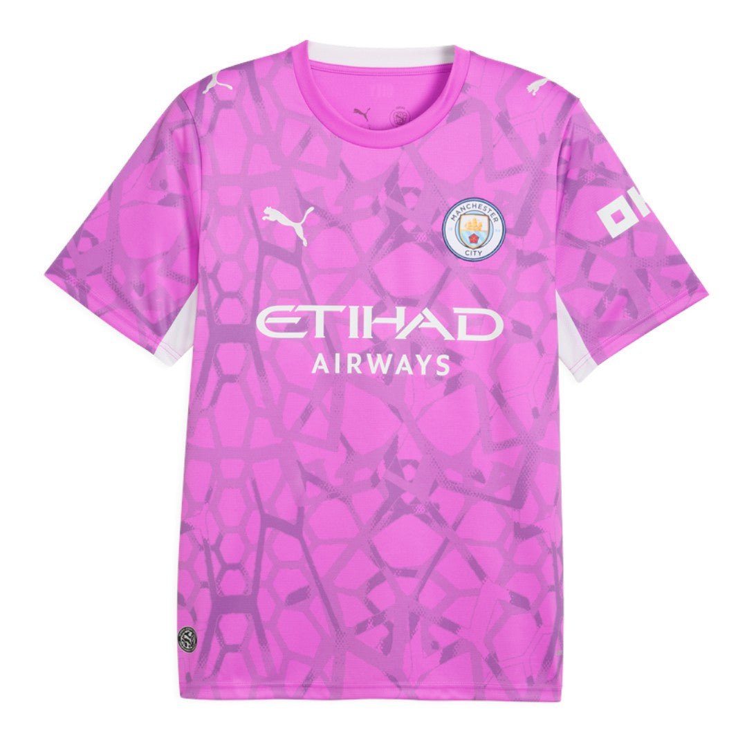 Manchester City 26/27 Kid's Pink Goalkeeper Set