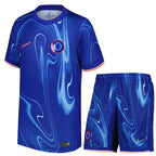 PALMER #20 Chelsea 24/25 Kid's Home Shirt and Shorts - Chelsea Font