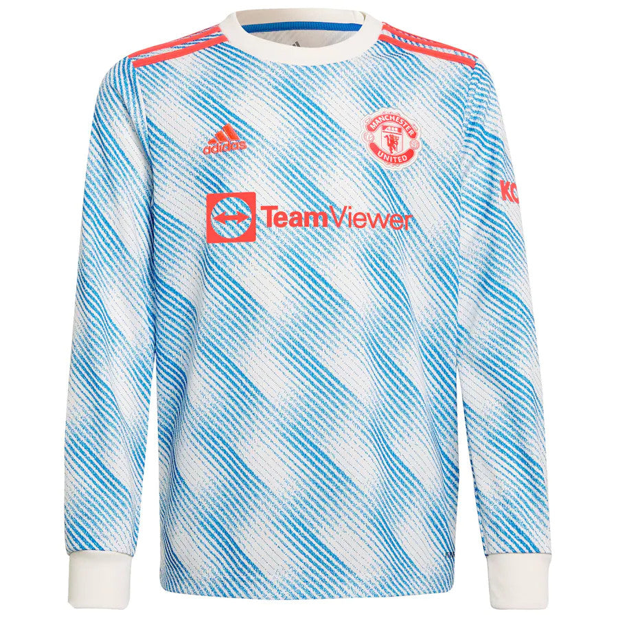 RASHFORD #10 Men's 21/22 Long Sleeve Stadium Manchester United Away Shirt