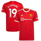 R.VARANE #19 Men's 21/22 Stadium Manchester United Home Shirt